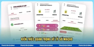 Kiến thức quan trọng về tỷ số Macao