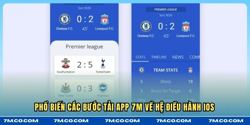 Phổ biến các bước tải app 7M về hệ điều hành IOS